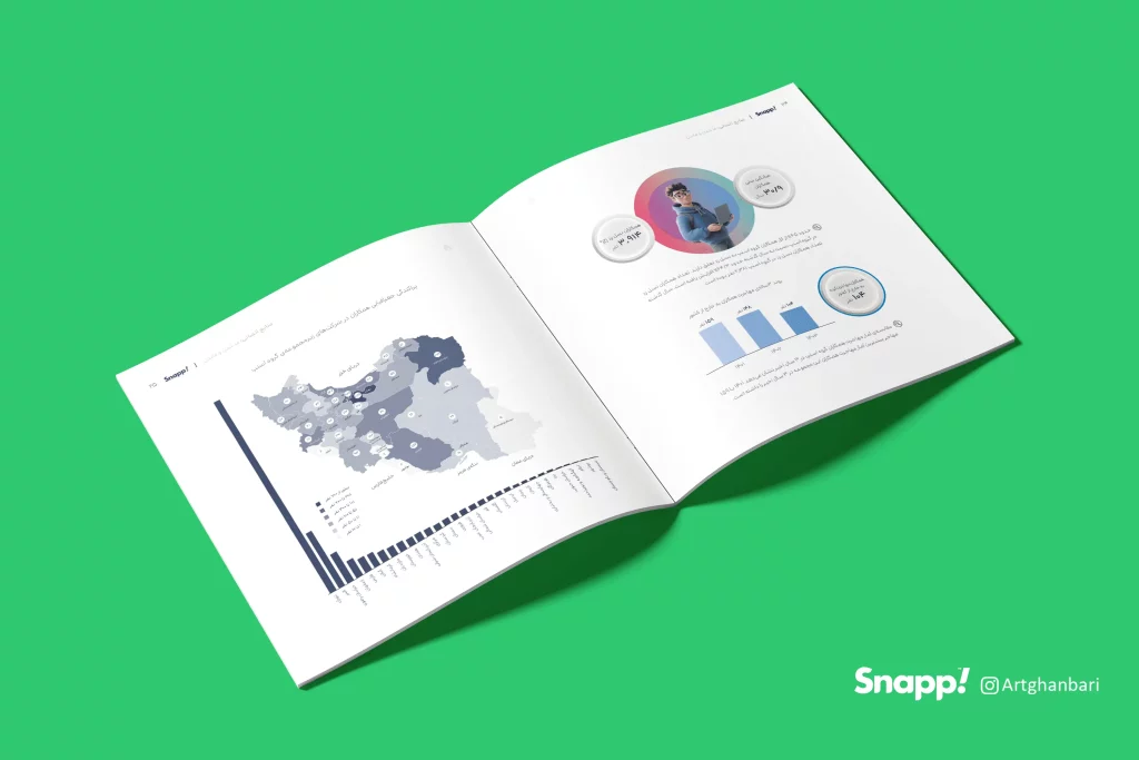 برگی از گزارش عملکرد سالانه اسنپ 1403