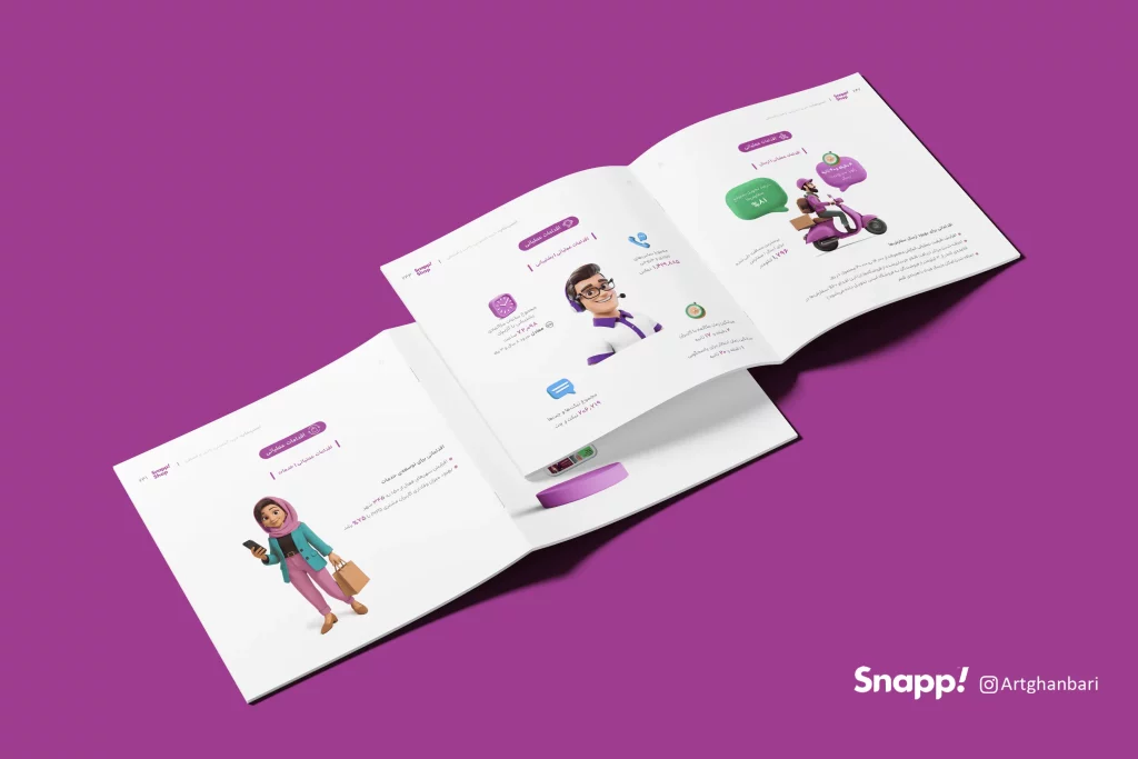 برگی از گزارش عملکرد سالانه اسنپ 1403