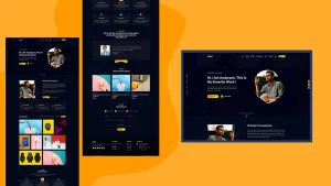 قالب سایت پورتفولیو